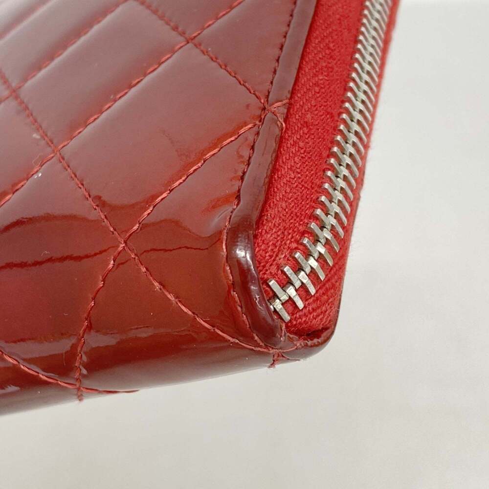 CHANEL Red Leather Wallet - Picture 5 of 14